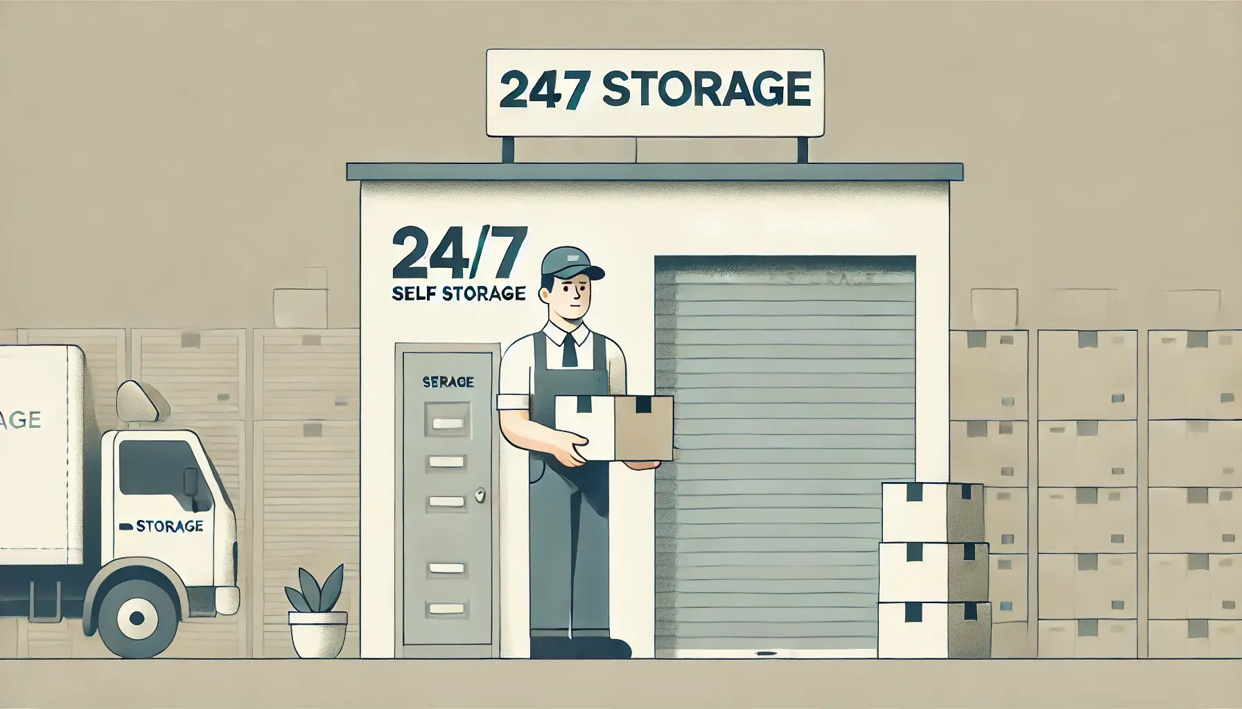 Why 24/7 Self Storage is Perfect for Small Business Owners